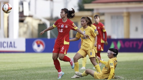 Lượt trận thứ 2 giải bóng đá nữ VĐQG – Thái Sơn Bắc 2026: TP.HCM I lấy lại ngôi đầu
